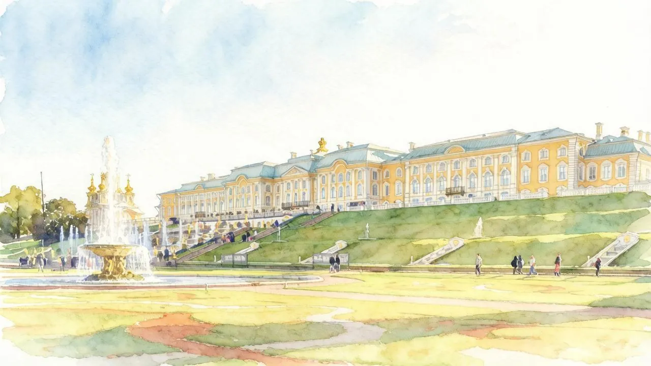 Фонтаны Петергофа